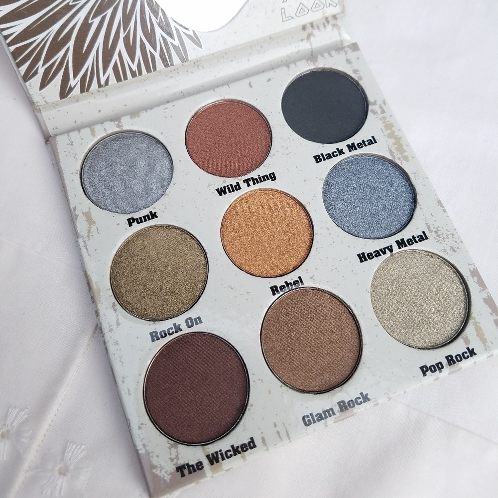 Glam Metals palette